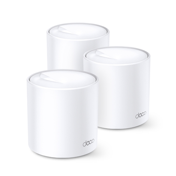 TP-Link Deco WiFi 6 Mesh System(Deco X20) - Covers up to 5800 Sq.Ft. ,  Replaces Wireless Routers and Extenders(3-Pack, 6 Ethernet Ports in total