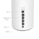 AX1800 VDSL Whole Home Mesh WiFi 6 Gateway (Availability based on region) 3