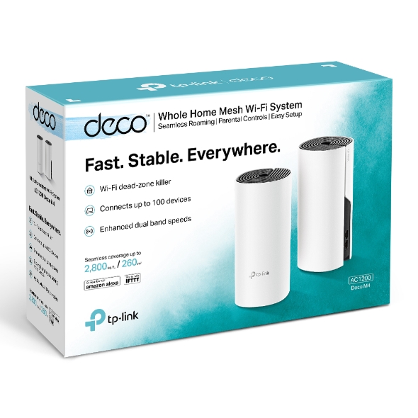 Deco HC4 AC1200 Whole Home Mesh WiFi System TPLink Malaysia