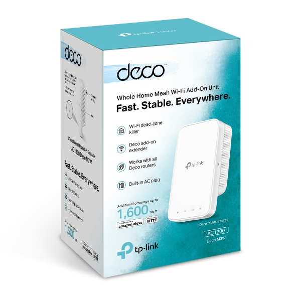 Deco M3W, AC1200 Whole Home Mesh WiFi Add-On Unit