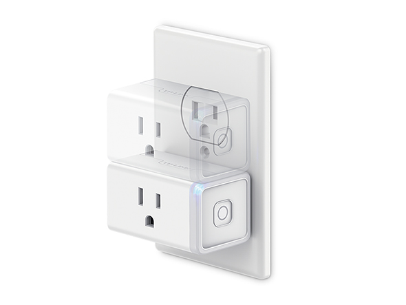 Enchufe Inteligente Wifi Control Voz 15a Contacto Blanco