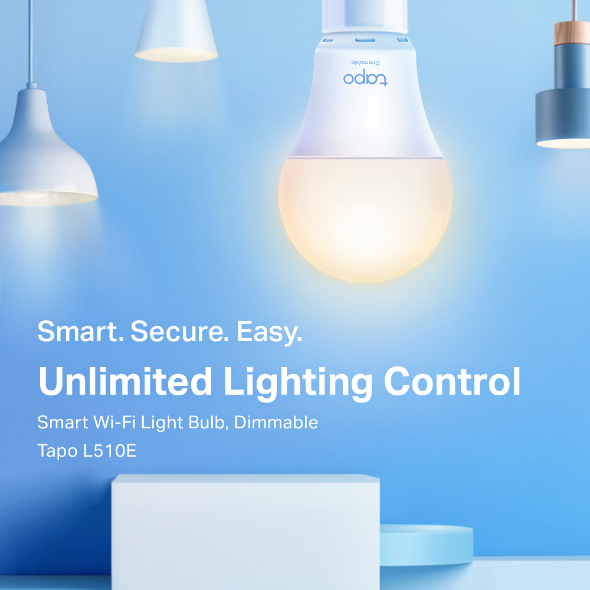 Tapo TP-Link Ampoule LED multicolore intelligente WiFi, ampoule