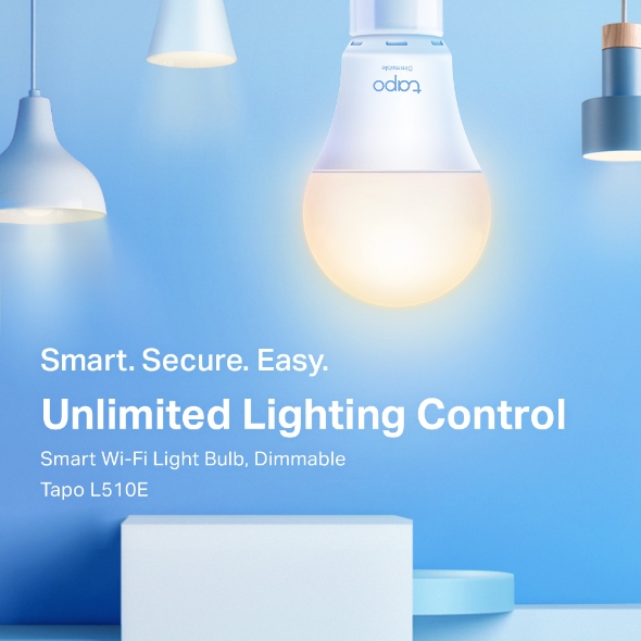 Ampoule LED connectée TP-Link Tapo L510E Wi-Fi - 800lm (E27) 2700K à prix  bas