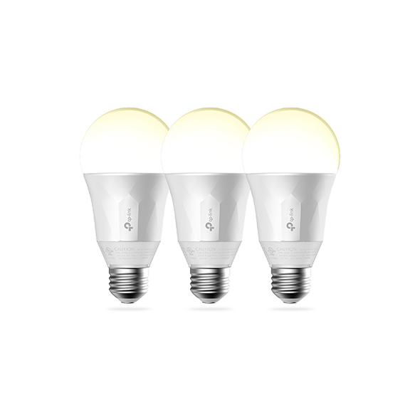 Kasa Smart Wi-Fi LED Light Bulb - White, 3-Pack 1