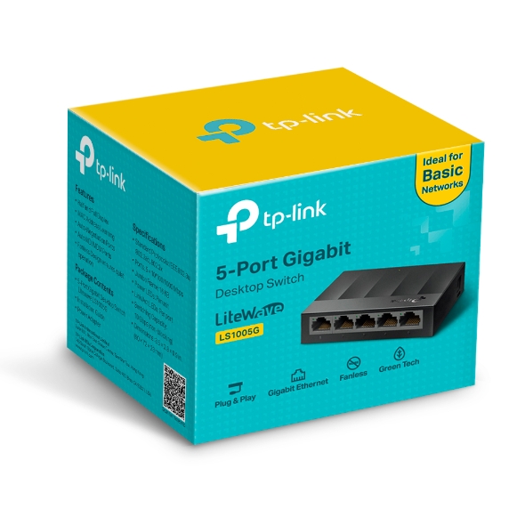 Network - TP-Link 5 Port Gigabit Ethernet Switch