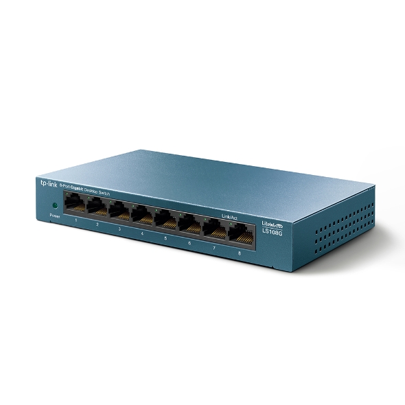 8-Port Switch - Ethernet Switch - Gigabit Network Switches - TP-Link