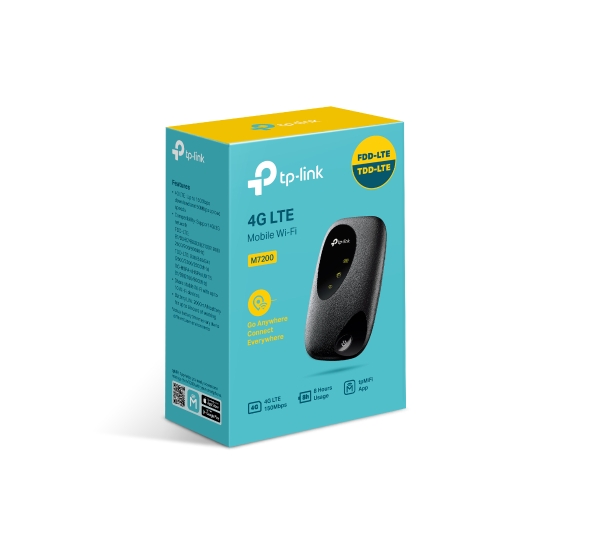 Modem routeur Tp-Link 4G LTE Mobile Wi-Fi M7200 Noir pas cher