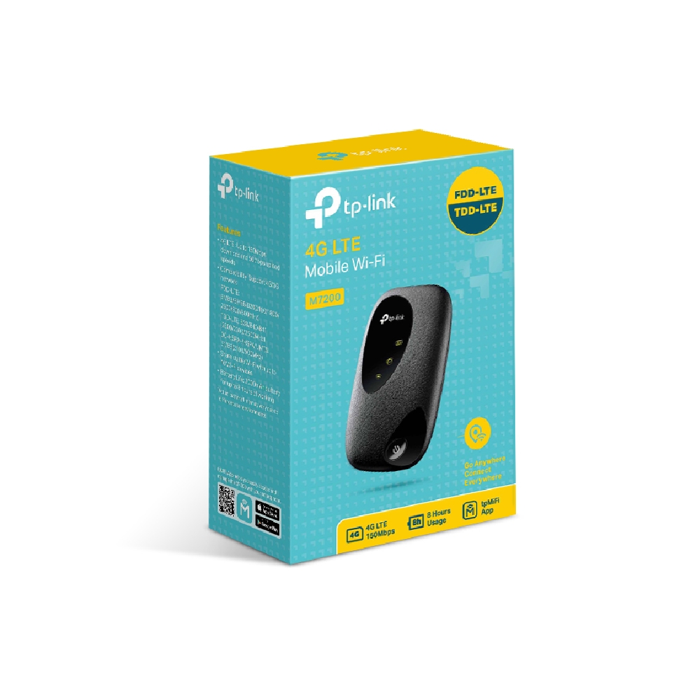 thumbnail image 2 of 4G LTE Mobile WiFi Router Portable Hotspot - European Version, Supports 10 Devices, 3000mAh Battery 2 of 11