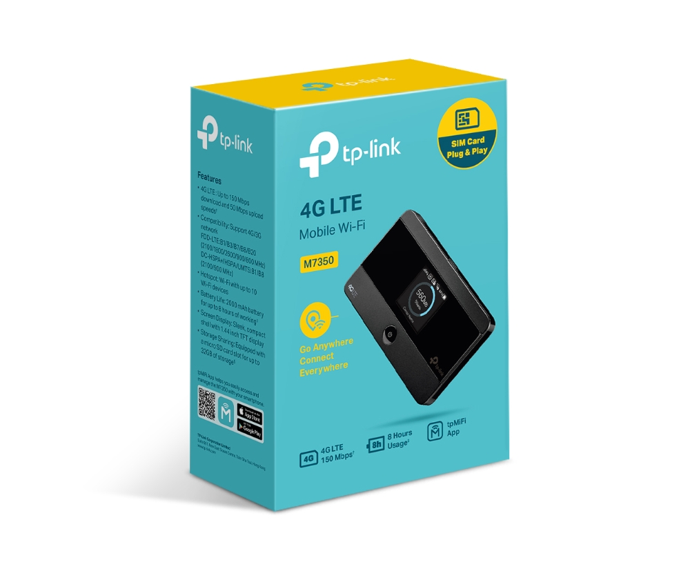 M7350 Router M vil MiFi 4G LTE Con Pantalla TP Link Espa a