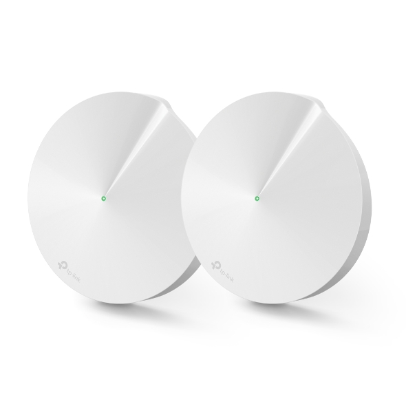 Deco M9 Plus(2-pack) | AC2200 Smart Home Mesh Wi-Fi System | TP