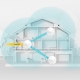 Sistem Mesh Wi-Fi Dual-Band Gigabit AC2200 cu acoperire în toată locuința 11