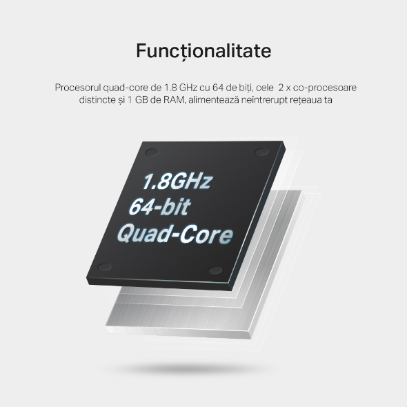 Router Wi-Fi 6 Dual-Band AX6000 cu Tehnologie OneMesh™ 7