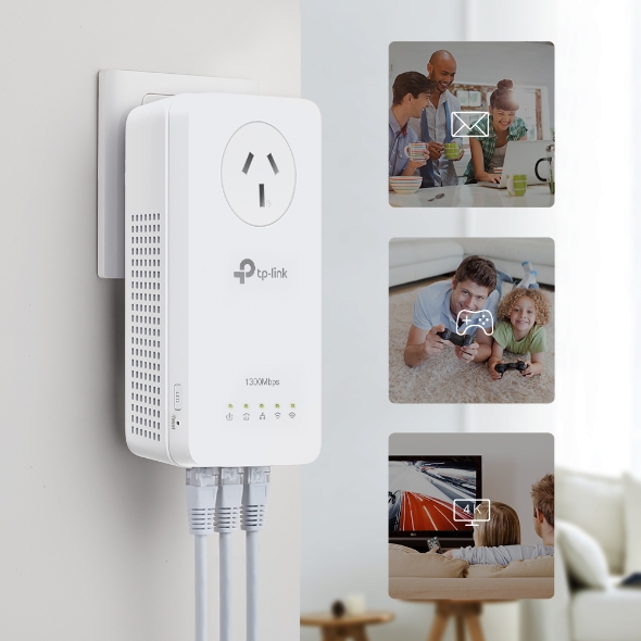 AV1300 Gigabit Passthrough Powerline ac Wi-Fi Kit  7