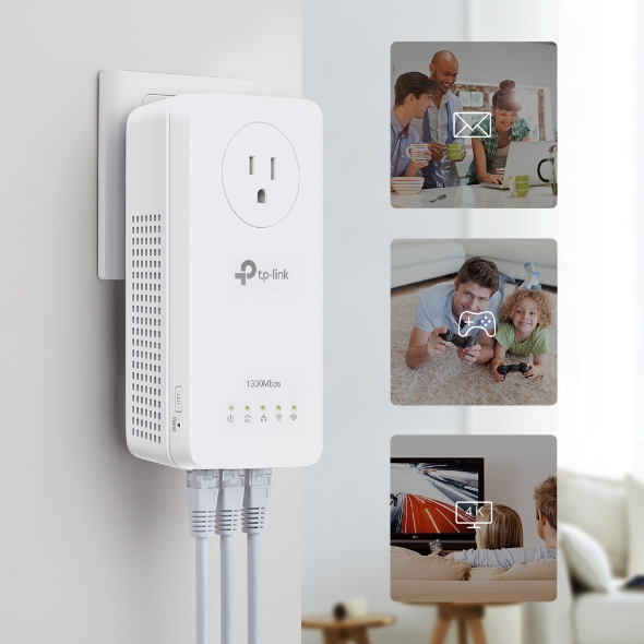 AV1300 Gigabit Passthrough Powerline ac Wi-Fi Kit  7
