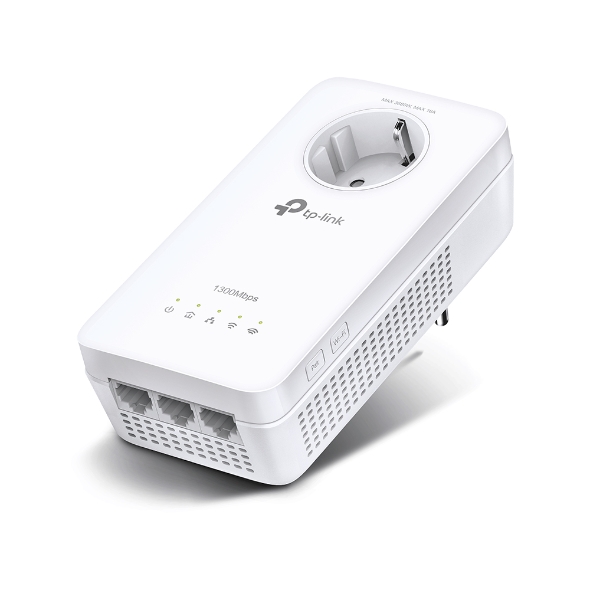 KIT PLC Wi-Fi AC Gigabit AV1300 con enchufe incorporado 1