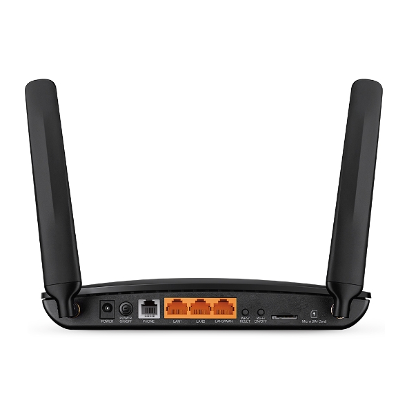 Router broadband N300 4G LTE Sim con 3 porte switch