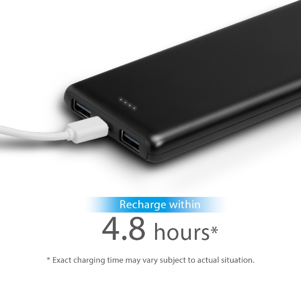 10000mAh Li-Polymer Power Bank