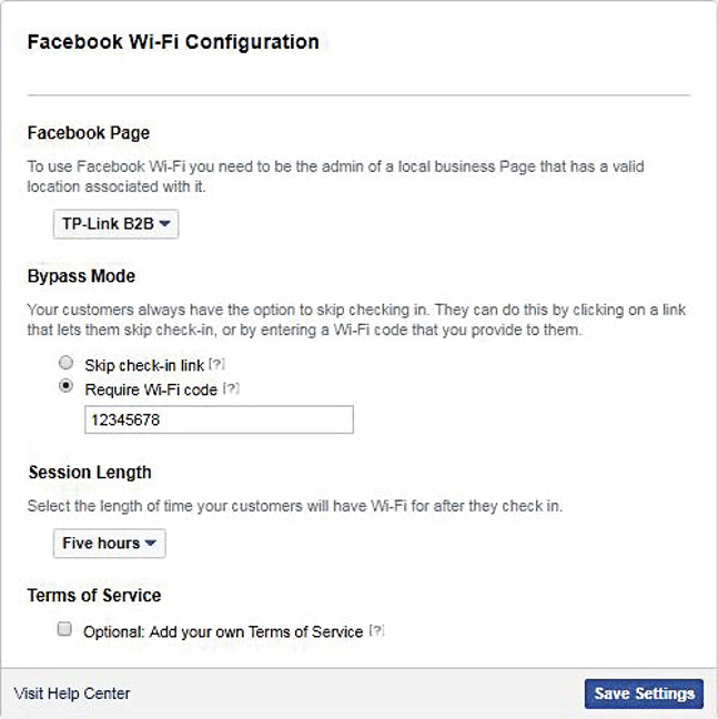 How to set up Facebook Wi-Fi with TP-Link Omada EAP'S? How it will