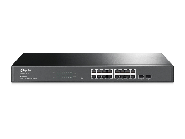 JetStream16-Port Gigabit Smart Switch with 2 SFP Slots  1