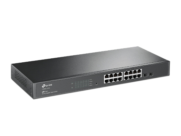 T1600G-18TS | JetStream16-Port Gigabit Smart Switch with 2 SFP