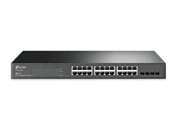 JetStream 24-Port Gigabit Smart Switch with 4 SFP Slots 1