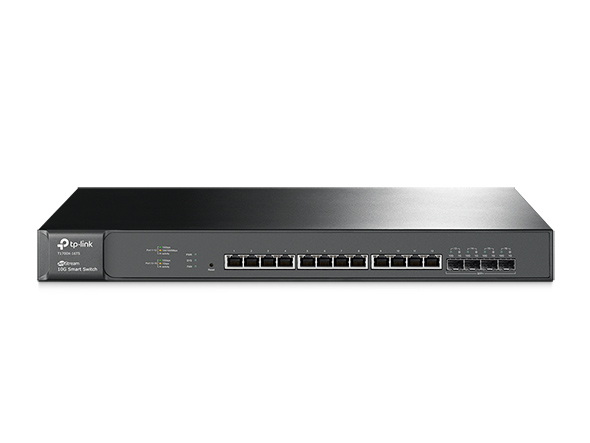 JetStream 12-Port 10GBase-T Smart Switch with 4 10G SFP+ Slots 1