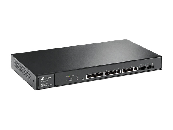 T1700X-16TS, JetStream 12-Port 10GBase-T Smart Switch with 4 10G SFP+