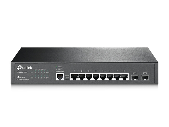 JetStream 8-Port Gigabit L2 Managed Network Switch with 2 SFP Slots 1