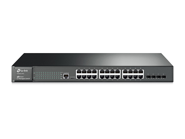 JetStream 24-Port Gigabit L2 Managed Switch with 4 SFP Slots 1