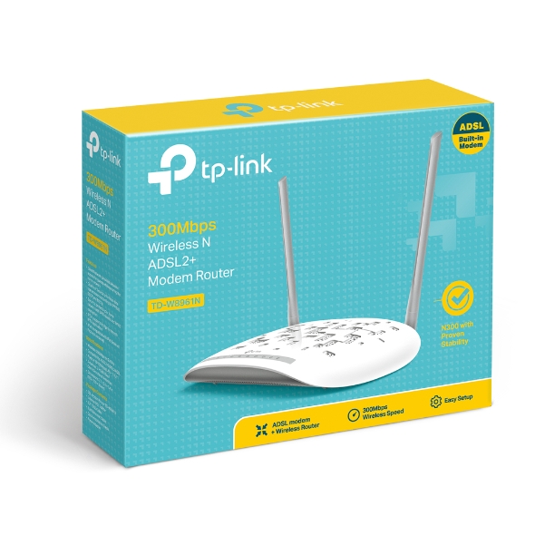 Router Inalámbrico N ADSL2+ 150Mbps TP-Link TL-W8951ND