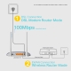 Modem a router VDSL/ADSL s Wi-Fi standardem N s rychlostí přenosu dat 300 Mb/s 4