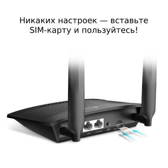 N300 4G LTE Wi-Fi роутер 4