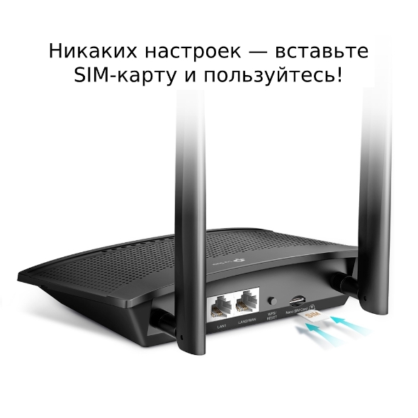 Роутер Wi-Fi N300 с поддержкой 4G LTE 4