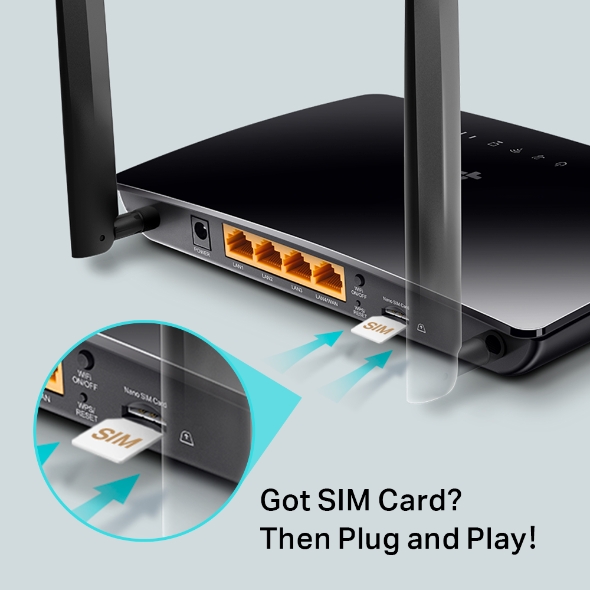 300Mbps Wireless N 4G LTE Router 4