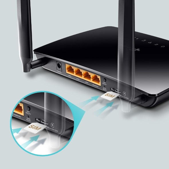 AC750 Двухдиапазонный 4G LTE Wi‑Fi роутер 5