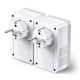 AV600 Powerline adapter met geïntegreerd stopcontact startset 2