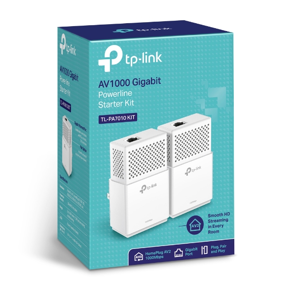 TP-Link AV1000 Gigabit Powerline WiFi Extender Kit