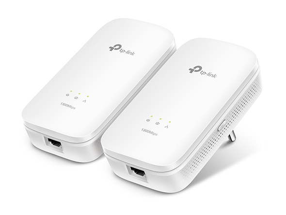 Pack de 2 CPL TP-Link AV1300, 1 port Ethernet Gigabit 1300 Mbps  1