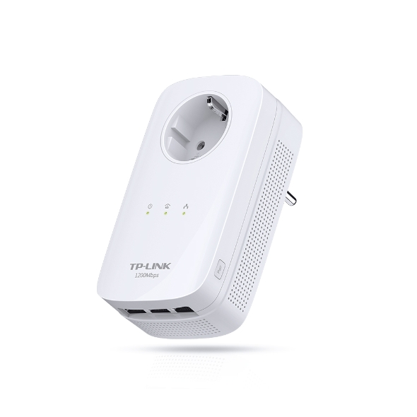 Kit de Adaptadores Powerline AV1300 con Puertos Gigabit y Enchufe Incorporado 6