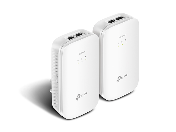 TP-Link AV2000 Powerline Adapter Kit TL-PA9020P KIT - 2 Gigabit Ports