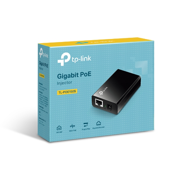 INYECTOR POE PARA CÁMARAS IP 100 METROS