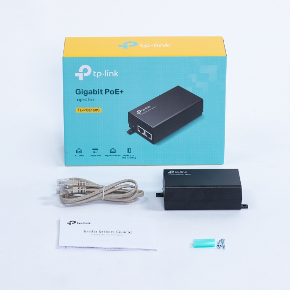 TP-LINK Power Over Ethernet (PoE) Injector - Micro Center