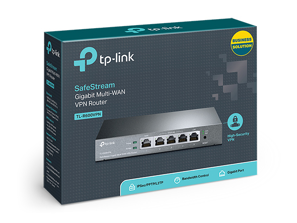 TL-R600VPN | SafeStream ギガビット マルチWAN VPNルーター | TP-Link TL-R600VPN | SafeStream ギガビット マルチWAN VPNルーター | TP-Link