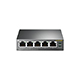 5-Portos 10/100 Mbps asztali switch 4 PoE porttal 1