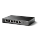 Switch de bureau 6 ports 10/100 Mbps avec 4 ports PoE+ 2