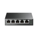 Switch de bureau Gigabit à 5 ports dont 4 ports PoE+ 1