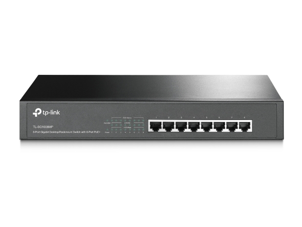 Switch Desktop/Rackmount 8 cổng Gigabit với 8 cổng PoE+ 1