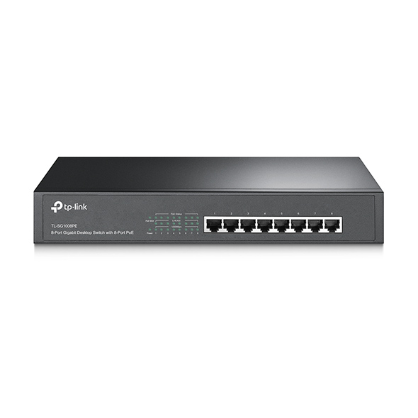 8-Port Gigabit Desktop/Rackmount Switch with 8-Port PoE 1