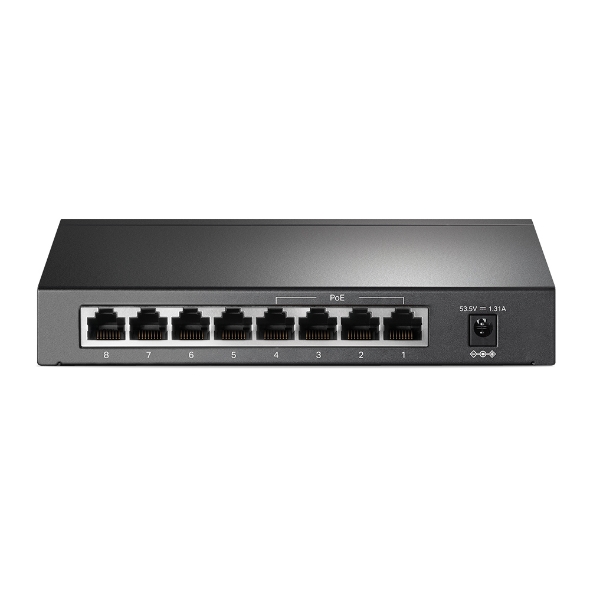 8-Port Gigabit Switch w/PoE