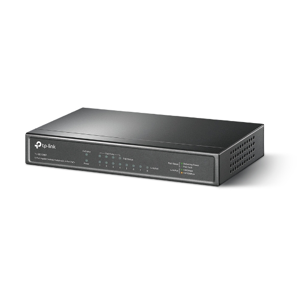 Switch de bureau 8 ports Gigabit - 4 Ports PoE+ 1